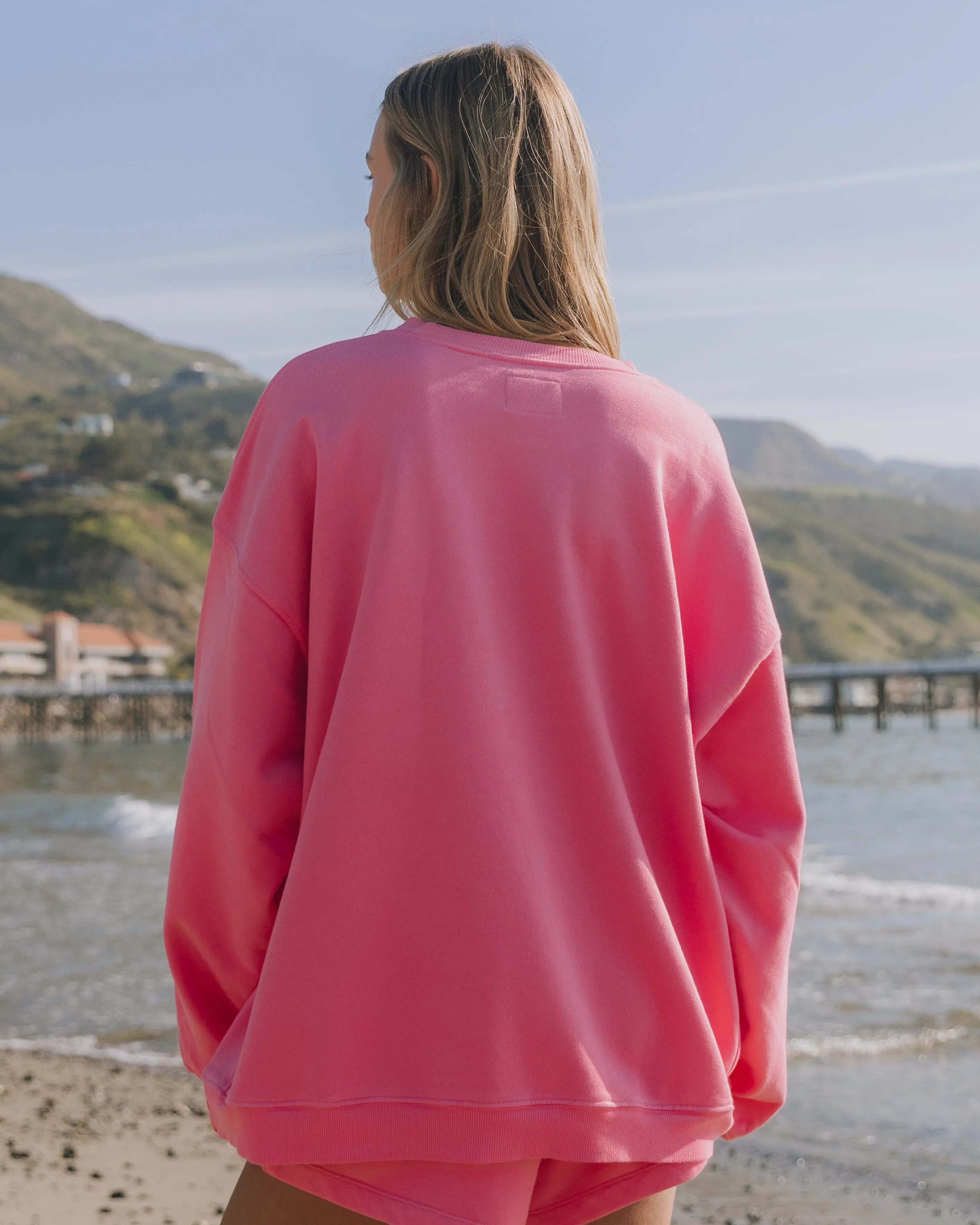 Unisex Oversized Crew - Cheeks sold by Daily Drills product image thumbnail 2