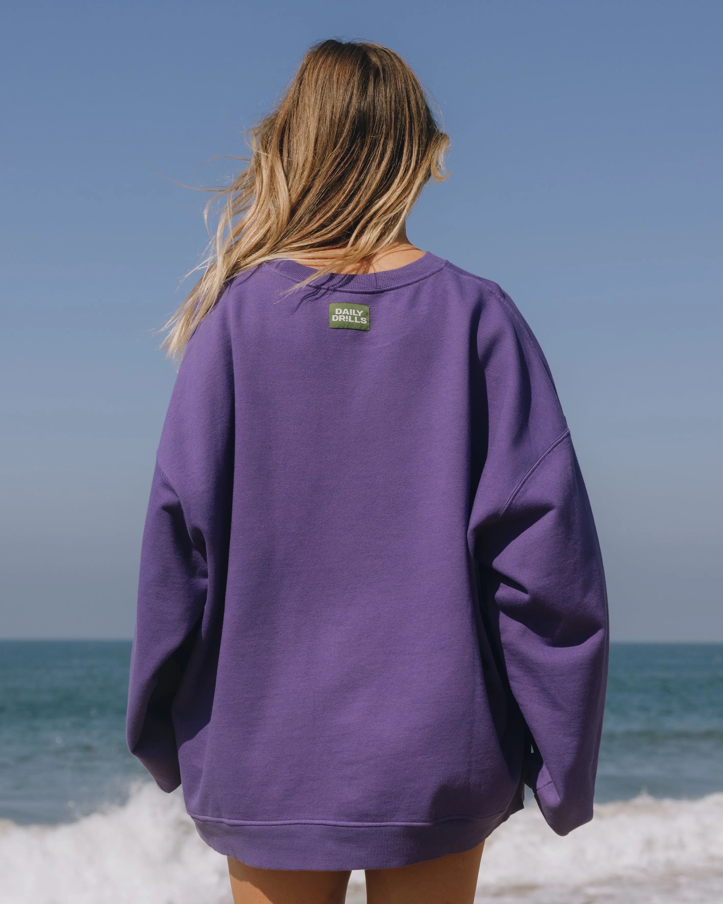 Varsity Crew - Purple sold by Daily Drills product image thumbnail 3