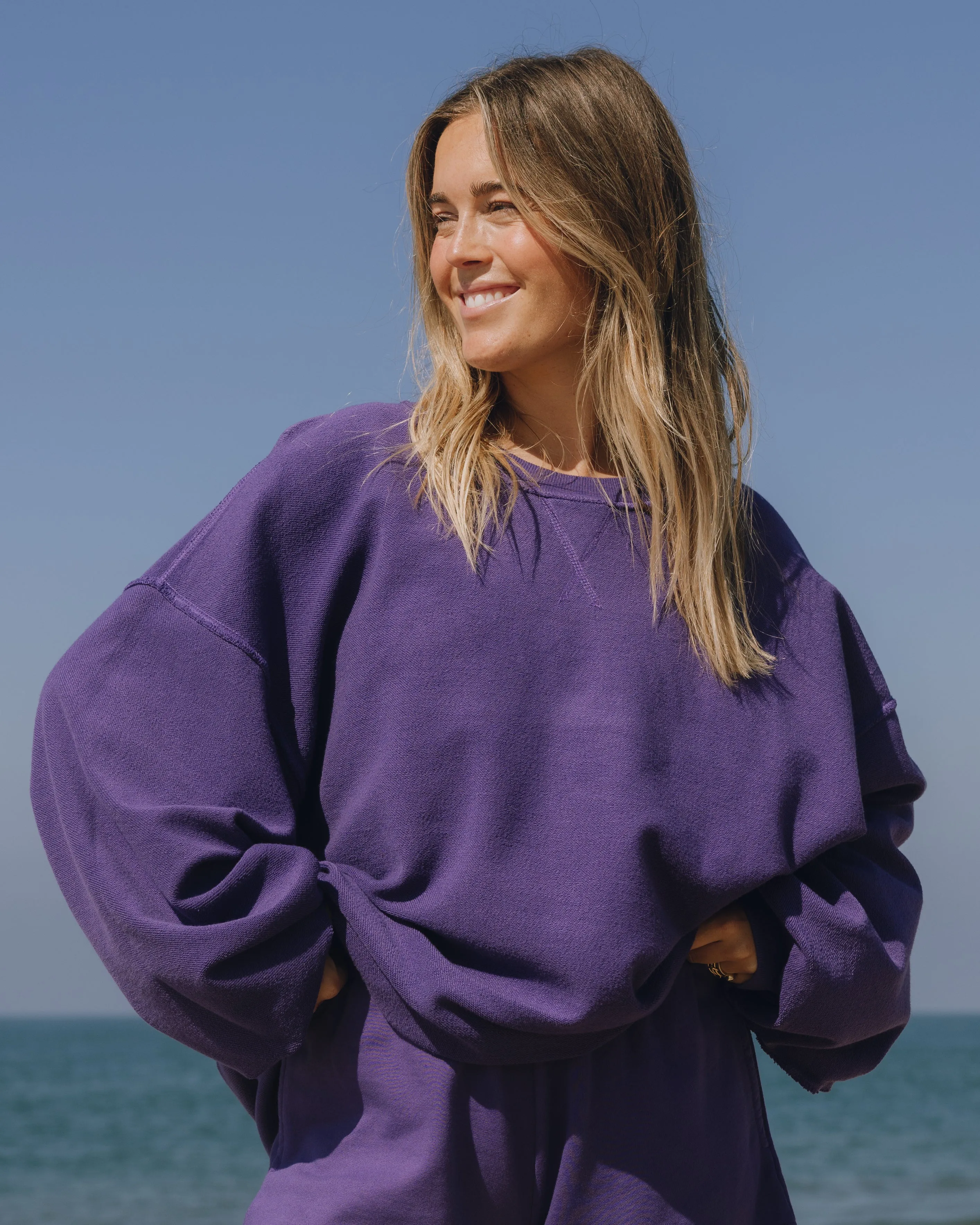 Varsity Crew - Purple sold by Daily Drills product image thumbnail 2