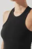 Not Your Typical Tank (Built-in Bra) - Black sold by POPFLEX