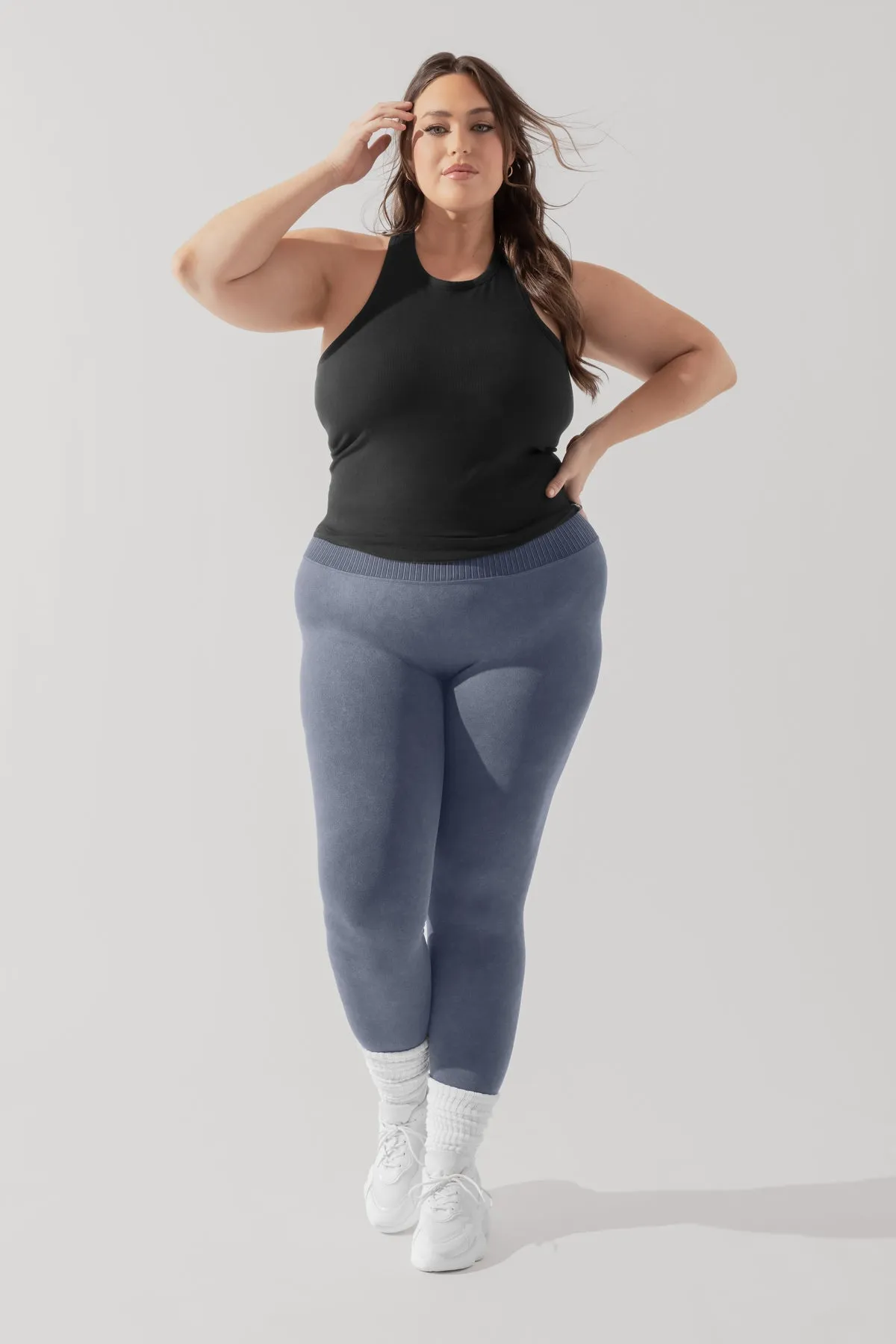 Not Your Typical Tank (Built-in Bra) - Black sold by POPFLEX product image thumbnail 4