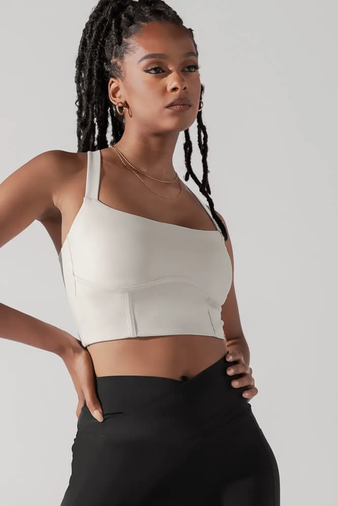Daphne Corset Crop Top - Light Sand sold by POPFLEX product image thumbnail 4