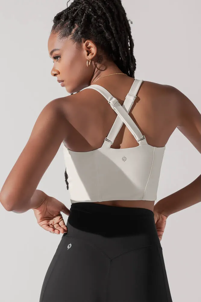 Daphne Corset Crop Top - Light Sand sold by POPFLEX product image thumbnail 3