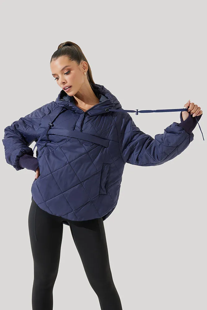 Pillow Packable Puffer Jacket - Peacoat Navy sold by POPFLEX product image thumbnail 2