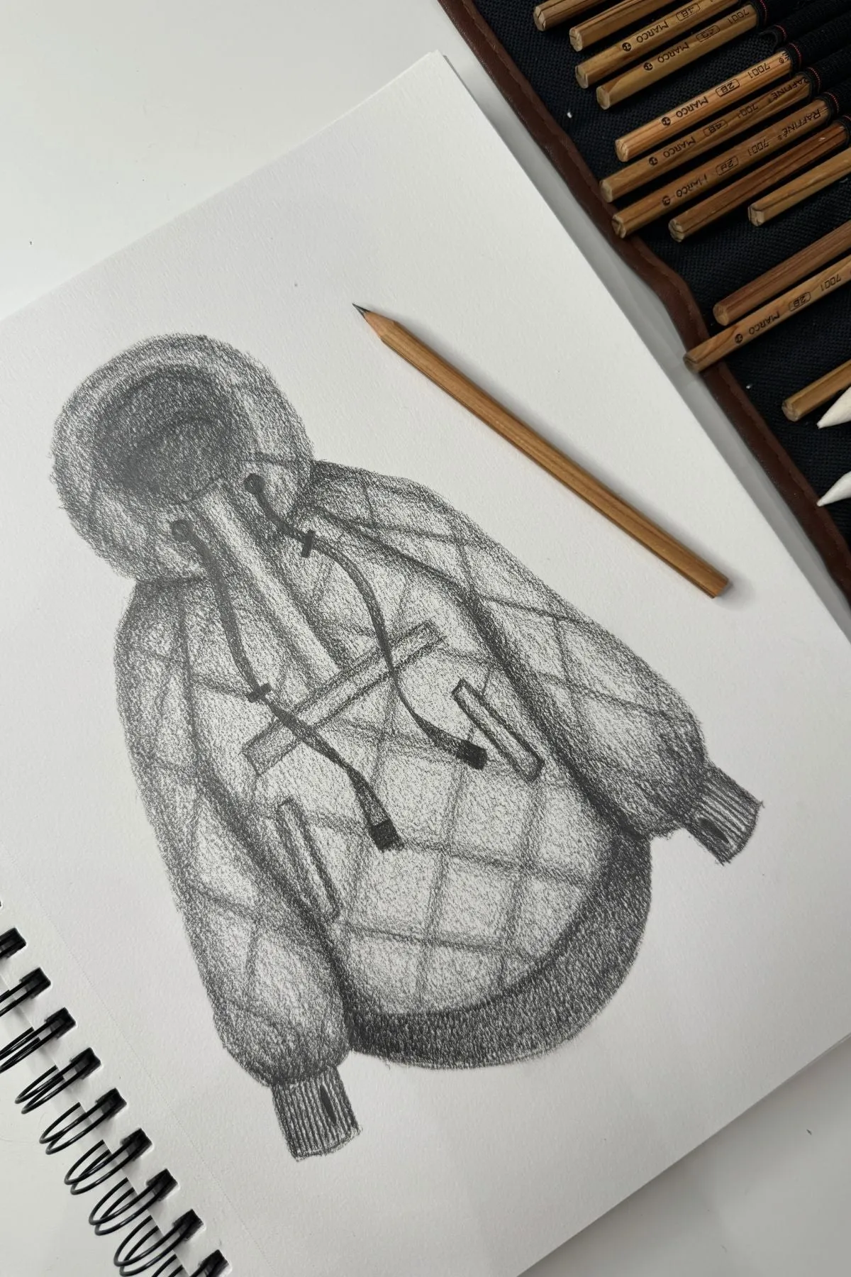 Pillow Packable Puffer Jacket - Peacoat Navy sold by POPFLEX product image thumbnail 3