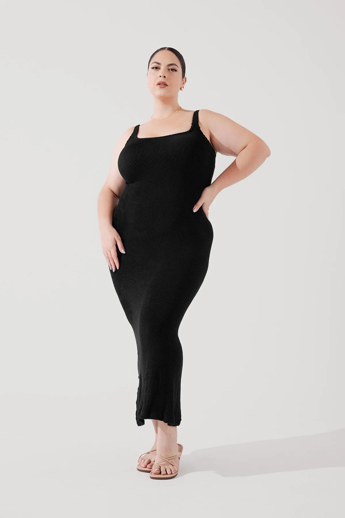 Hourglass Maxi Dress - Black sold by POPFLEX product image thumbnail 4