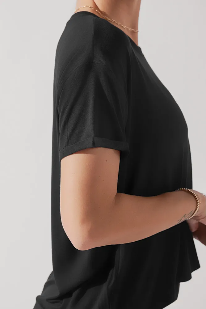 The Perfect Tee - Black sold by POPFLEX product image thumbnail 3