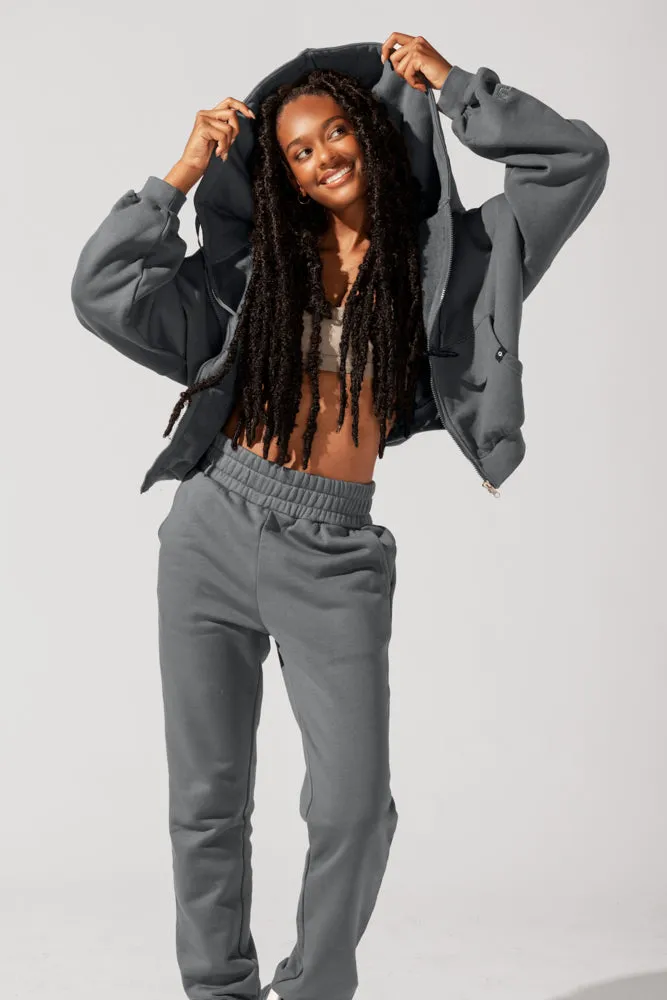 Cloud Rollover Sweatpant - Smoke sold by POPFLEX product image thumbnail 4