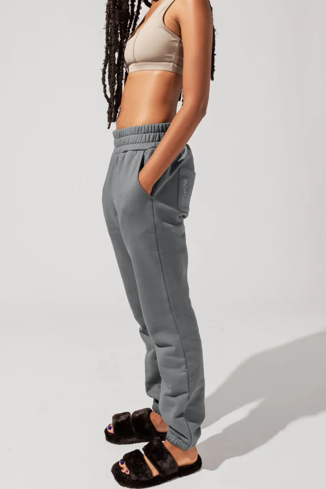 Cloud Rollover Sweatpant - Smoke sold by POPFLEX product image thumbnail 5