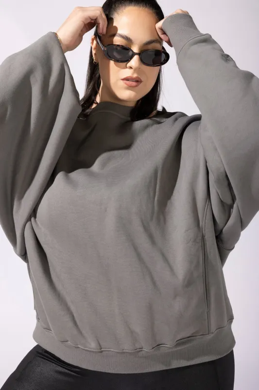 Brunch Sweater- Smoke sold by POPFLEX