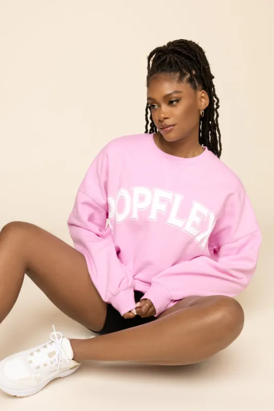 POPFLEX® Cloud Crewneck Sweater - Pink Crush sold by POPFLEX