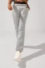 Cloud Rollover Sweatpant - Heather Grey sold by POPFLEX