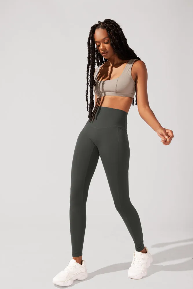Supersculpt™ Legging with Pockets - Forestwood sold by POPFLEX product image thumbnail 3