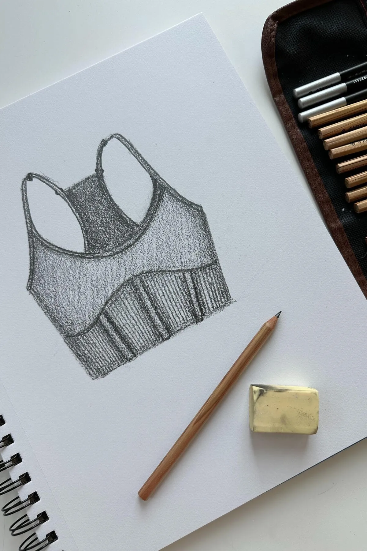 Plié Corset Crop Bralette - Bubblegum sold by POPFLEX product image thumbnail 3