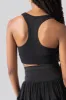 Sweat Sesh Crop Top - Black sold by POPFLEX