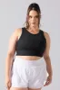 Sweat Sesh Crop Top - Black sold by POPFLEX