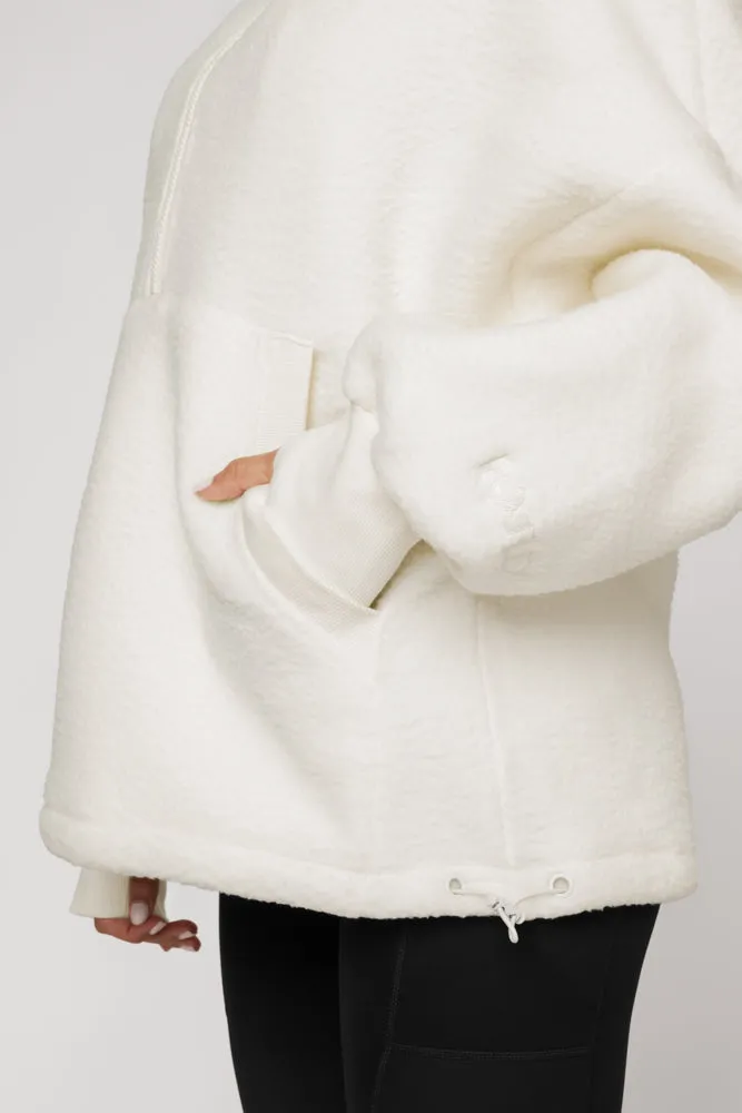 Big Hug Fleece Half Zip Sweater - Ice Cream sold by POPFLEX product image thumbnail 4