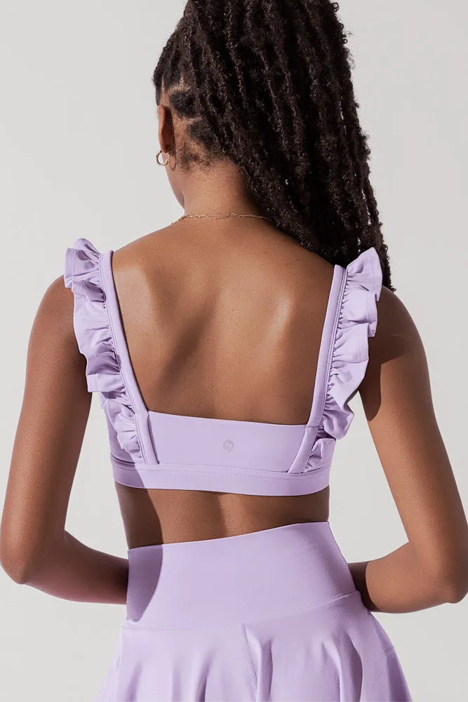 Romance Ruffle Bra - Digital Lavender sold by POPFLEX product image thumbnail 5