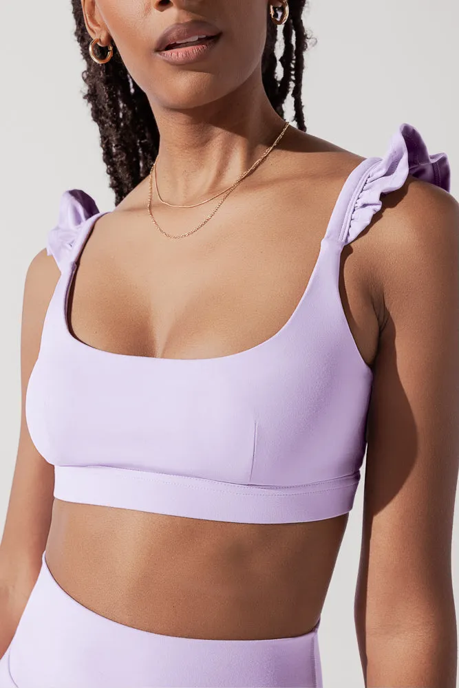 Romance Ruffle Bra - Digital Lavender sold by POPFLEX product image thumbnail 2