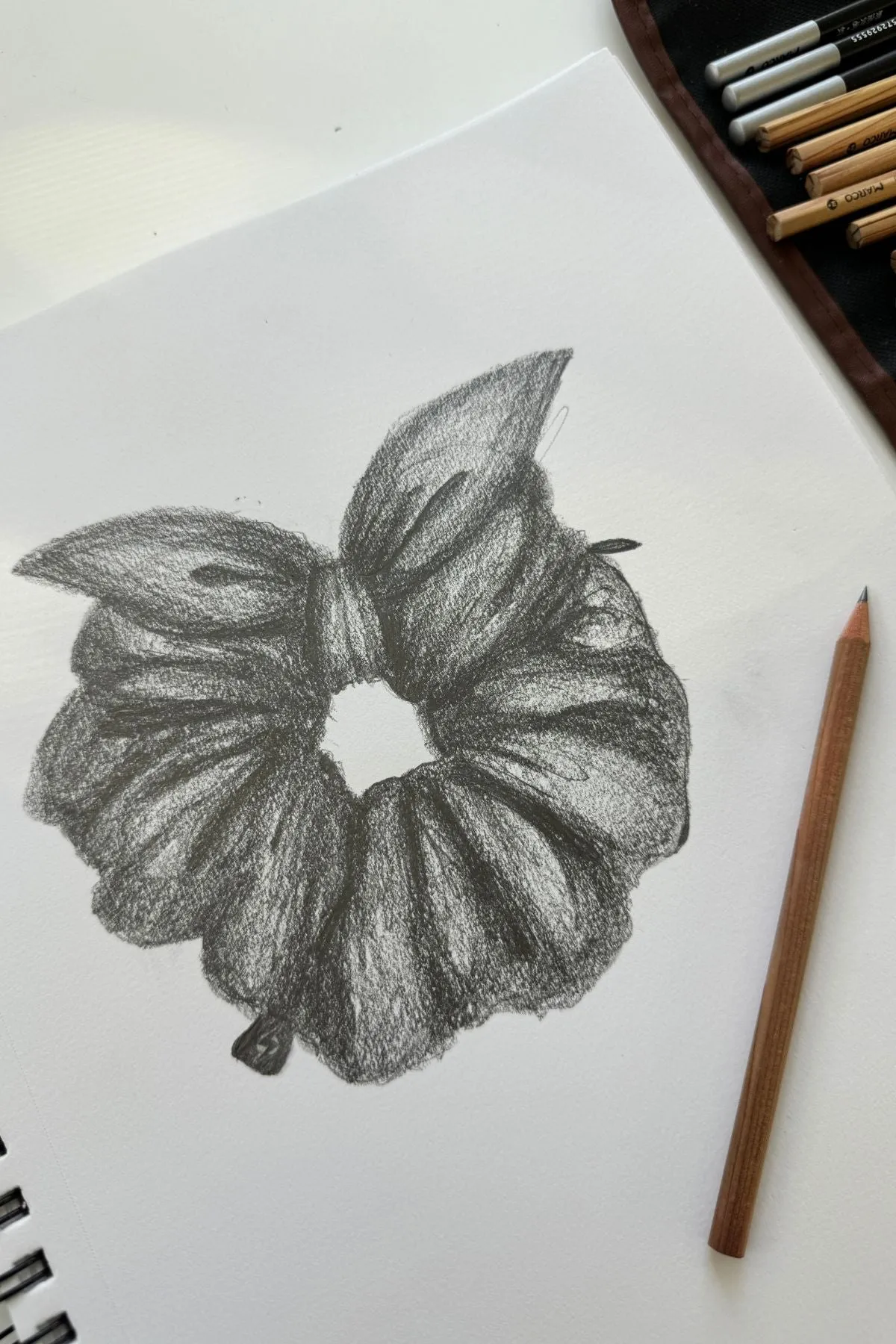 Secret Scrunchie with Bow sold by POPFLEX product image thumbnail 3