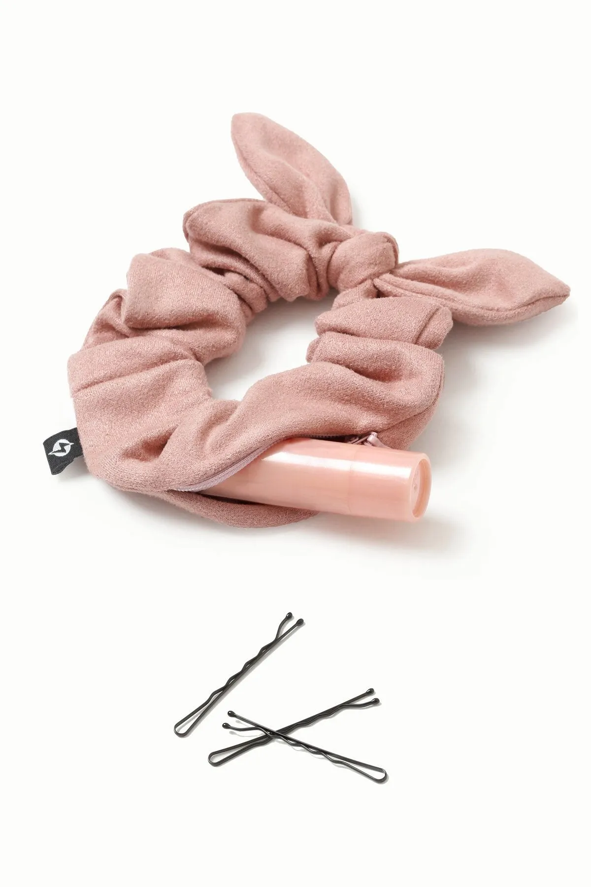 Secret Scrunchie with Bow sold by POPFLEX