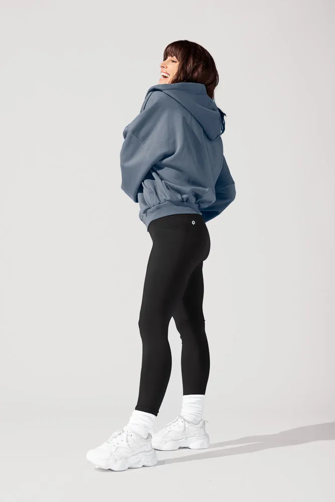 Zip Cloud Hoodie - Denim Blue sold by POPFLEX product image thumbnail 5