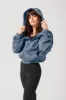 Zip Cloud Hoodie - Denim Blue sold by POPFLEX