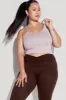 What's the Scoop Seamless Crop Tank - Smoky Lilac sold by POPFLEX