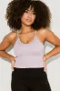 What's the Scoop Seamless Crop Tank - Smoky Lilac sold by POPFLEX