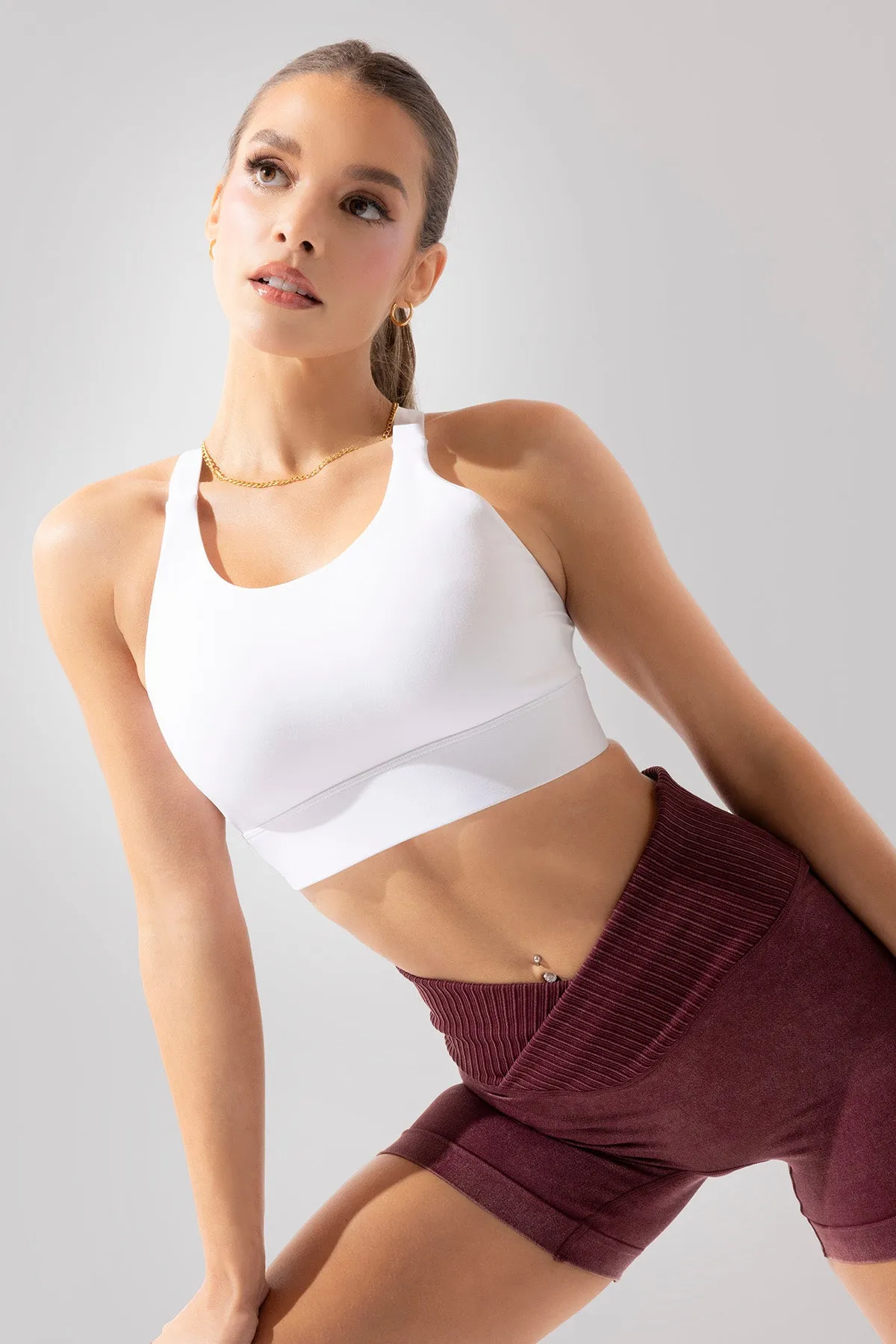 Ambition Bra - Pure White sold by POPFLEX