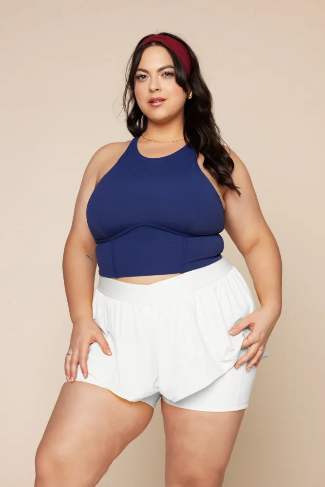 Cleo Corset Crop Bralette - Sapphire sold by POPFLEX product image thumbnail 4