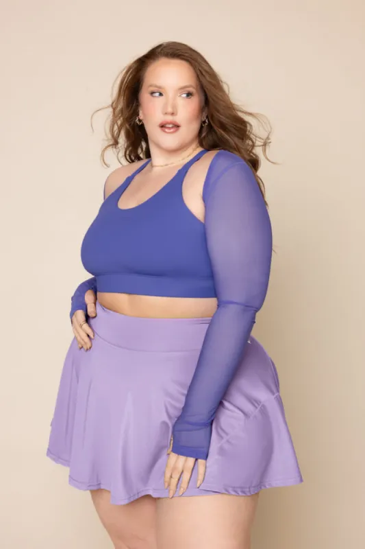 Mesh Corset Shrug - Iris sold by POPFLEX