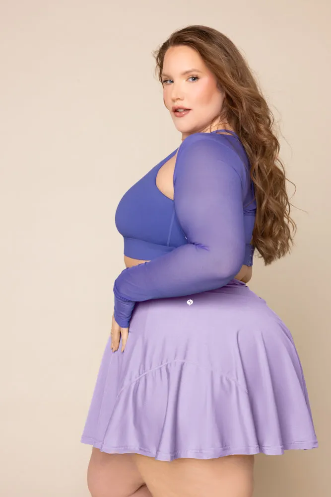 Mesh Corset Shrug - Iris sold by POPFLEX product image thumbnail 3