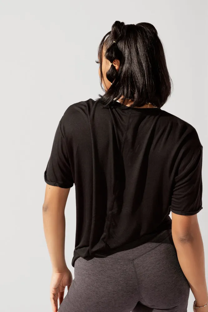 Perfect Boyfriend Tee - Black sold by POPFLEX product image thumbnail 2