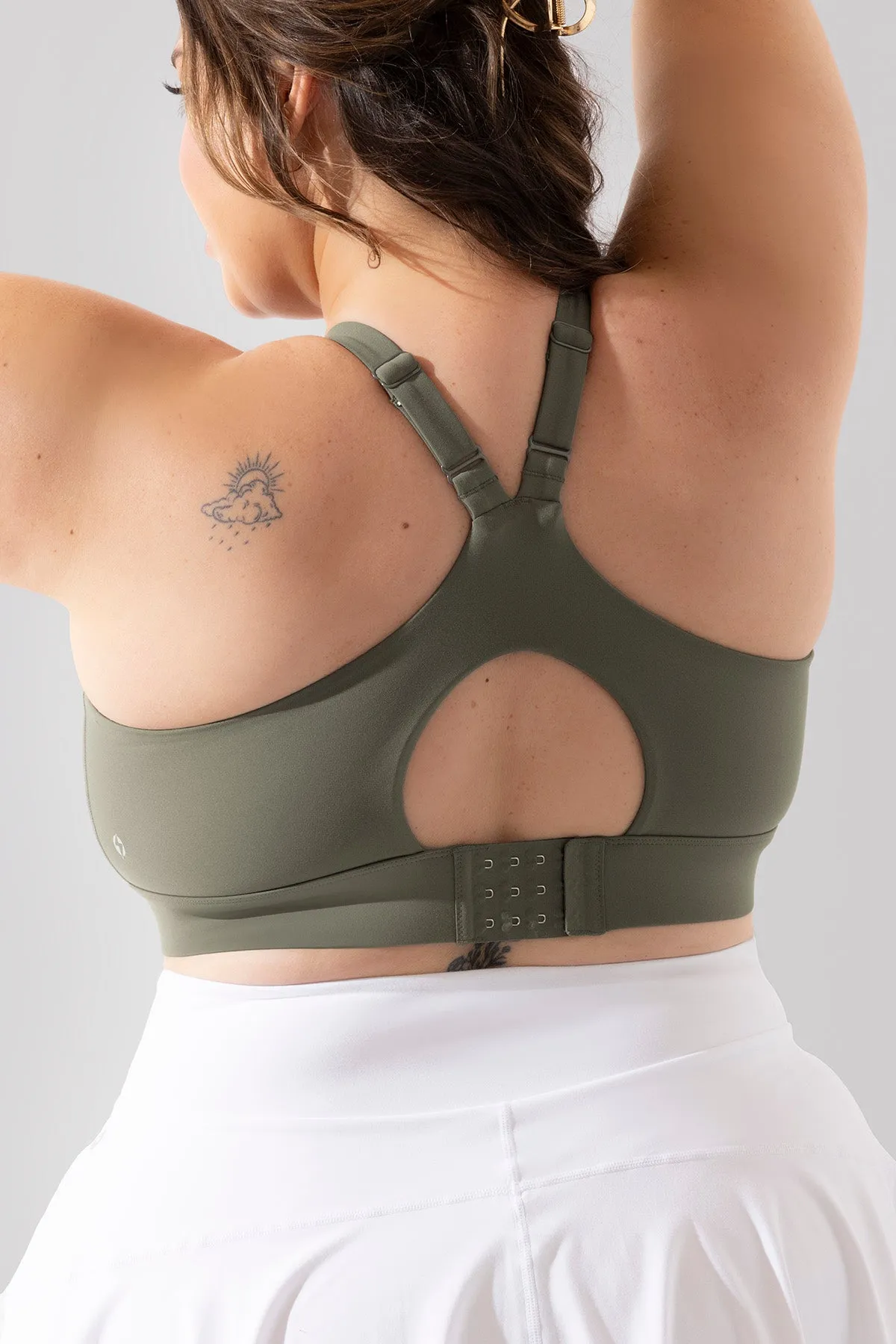 Ambition Bra - Rustic Olive sold by POPFLEX product image thumbnail 2
