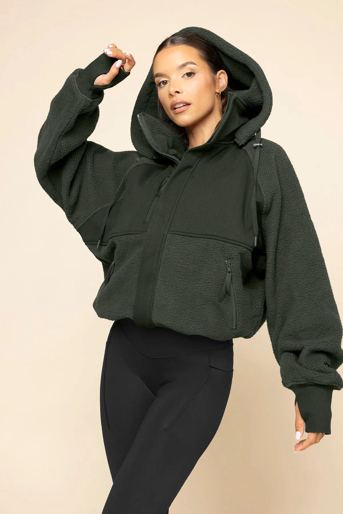 Find Your Inner Fleece Jacket - Forestwood sold by POPFLEX product image thumbnail 3