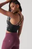 Cleo Corset Crop Bralette - Black sold by POPFLEX