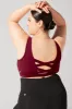 Corset Bra - Crimson sold by POPFLEX