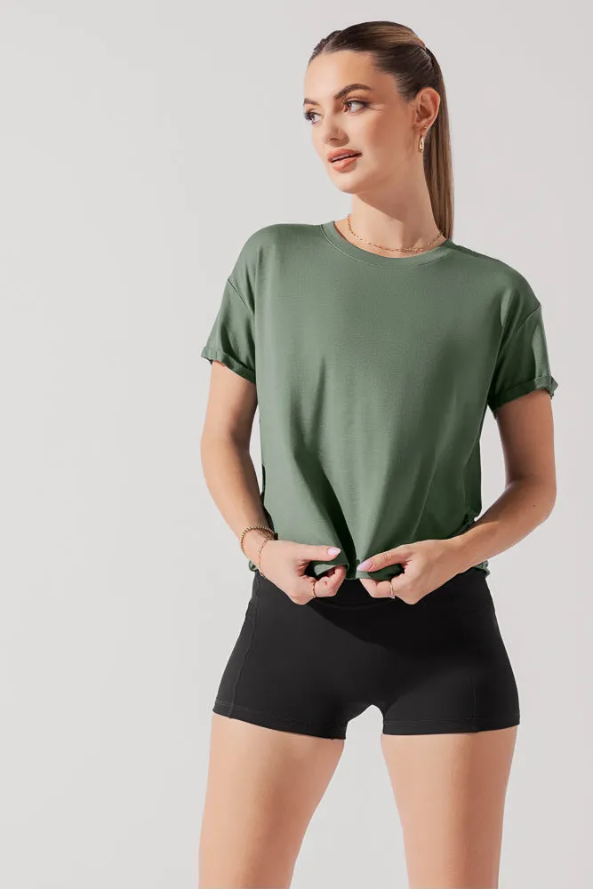 The Perfect Tee - Leaf Green sold by POPFLEX product image thumbnail 5