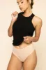Next to Nothing Higher Rise Thong Panty - Rose Beige sold by POPFLEX