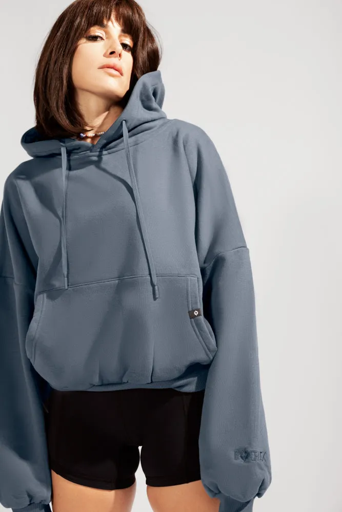 Pullover Cloud Hoodie - Denim Blue sold by POPFLEX