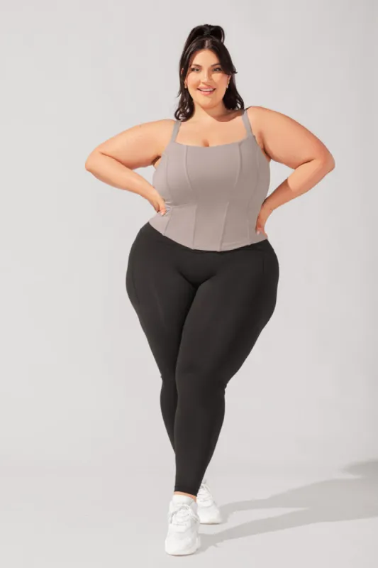 Corset Cami - Smoky Taupe sold by POPFLEX