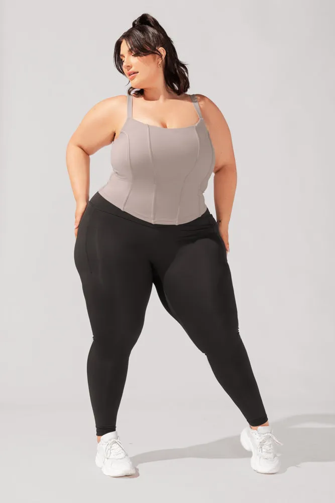 Corset Cami - Smoky Taupe sold by POPFLEX product image thumbnail 4