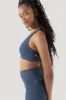 Deep Darling Bra (Ribbed) - Deep Navy sold by POPFLEX