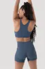 Deep Darling Bra (Ribbed) - Deep Navy sold by POPFLEX
