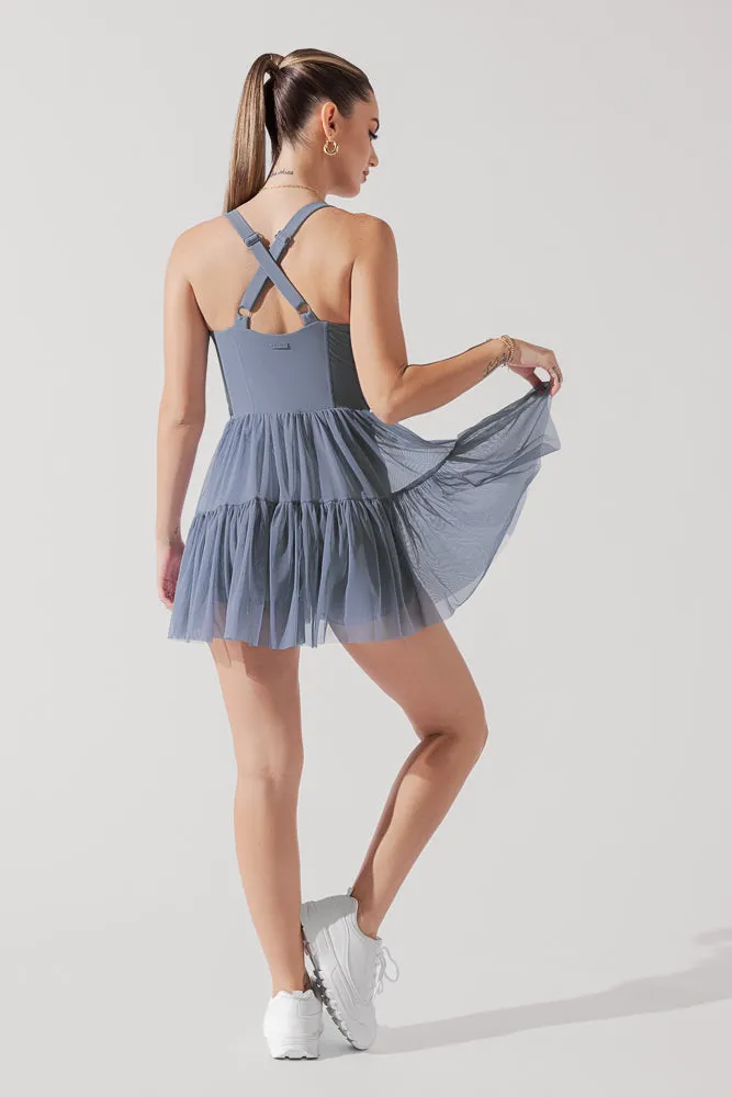 Corset Pirouette Dress - Blue Mist sold by POPFLEX