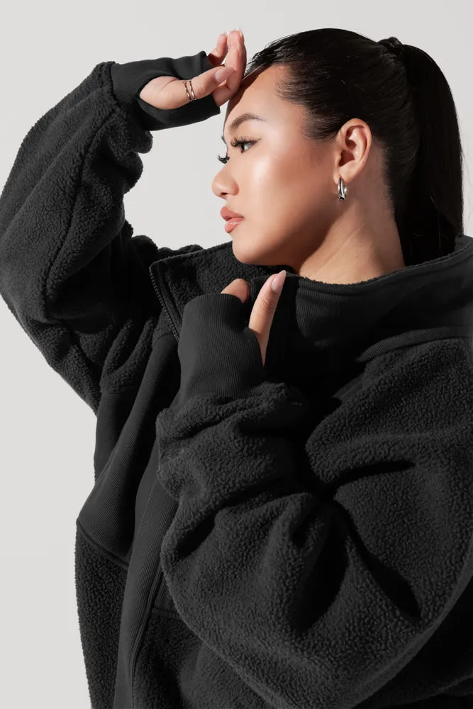 Find Your Inner Fleece Jacket - Charcoal sold by POPFLEX product image thumbnail 4