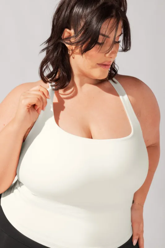 Audrey Tank - Coconut Cream sold by POPFLEX