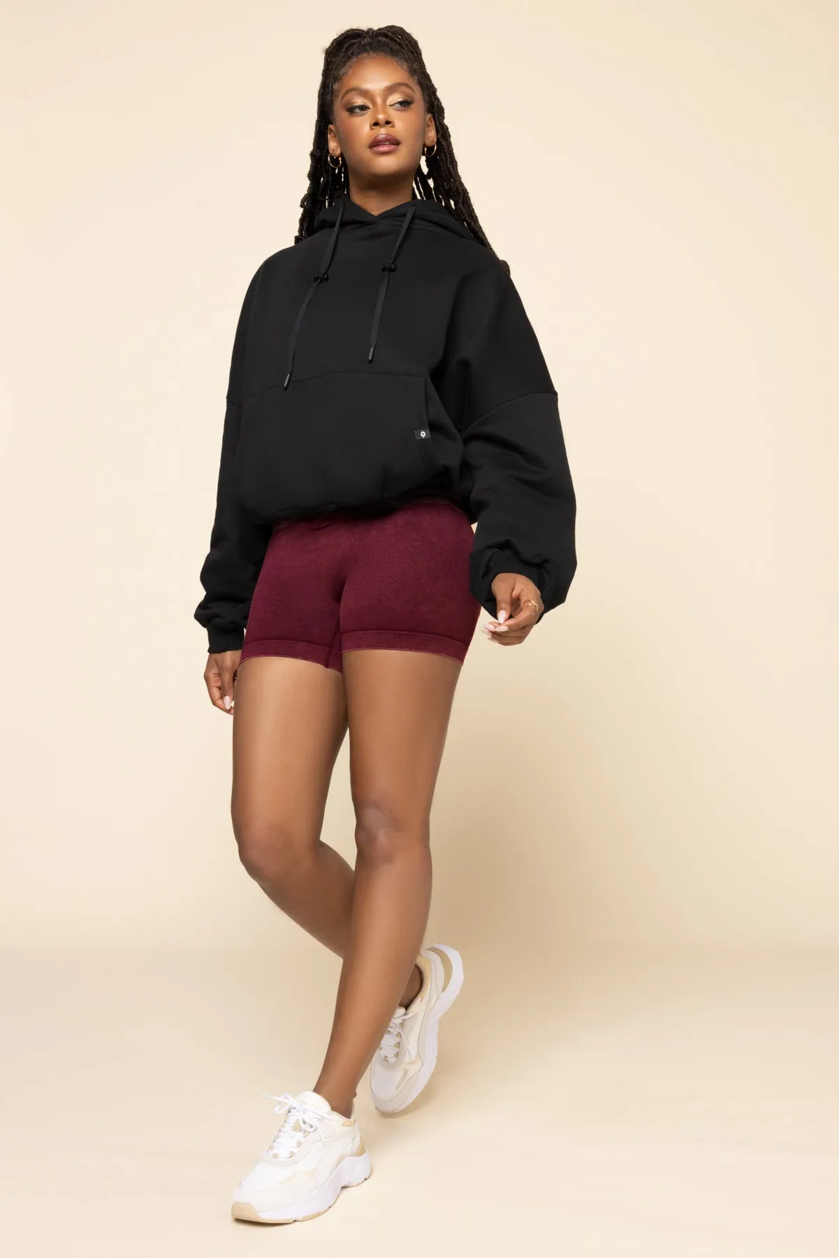 Pullover Cloud Hoodie - Black sold by POPFLEX product image thumbnail 2