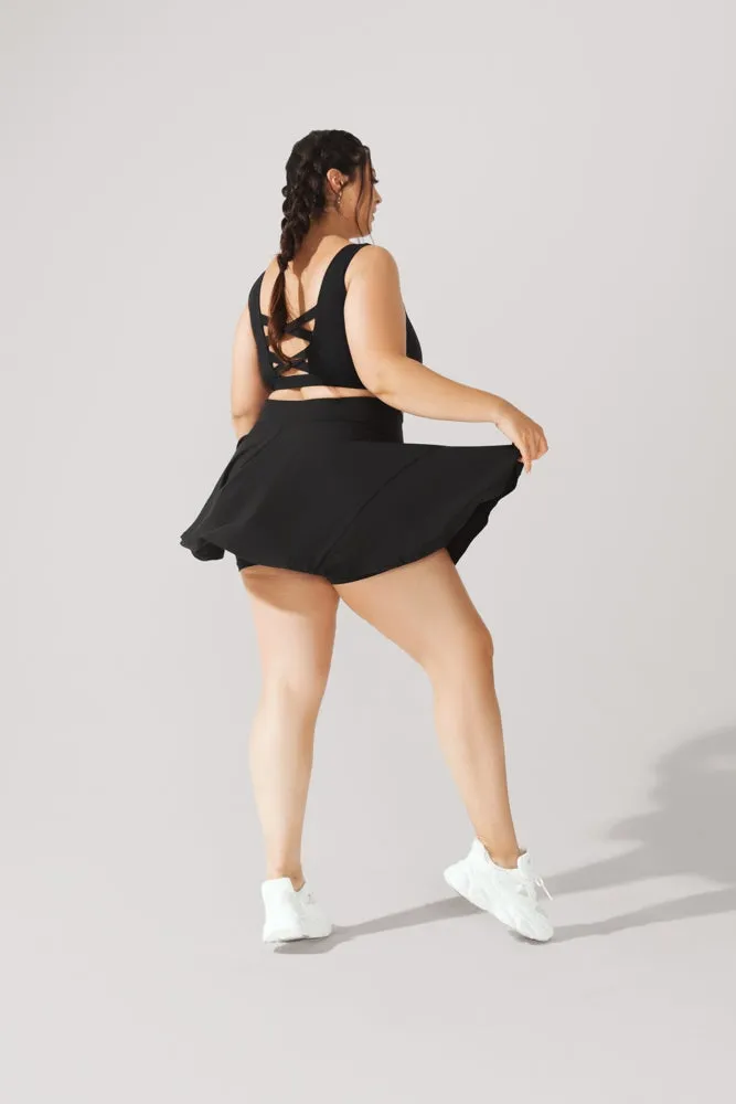 Twirl Skort - Black sold by POPFLEX product image thumbnail 5